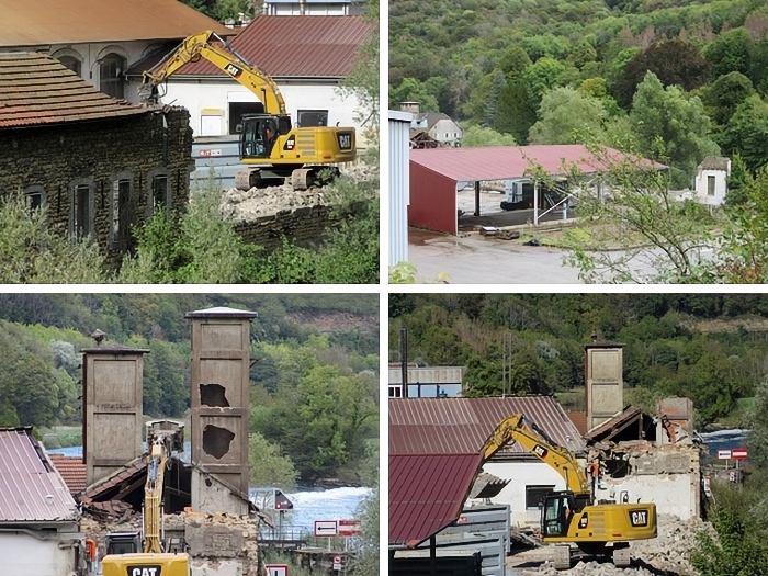 [Demolition de l'usine Bost]